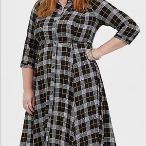torrid plaid dress